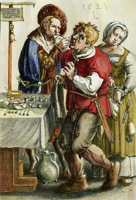 Framed Print : Dentist Working on Patient Framed Print : Dentist Working on Patient