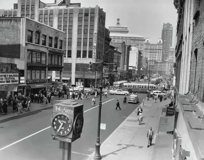 Framed Print : Department Store Row, New York City Framed Print : Department Store Row, New York City