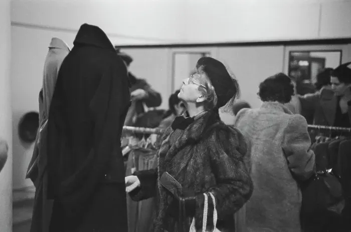 Framed Print : Department Store Shopping, 1950 Framed Print : Department Store Shopping, 1950