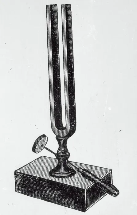 Framed Print : Depiction of Early Tuning Fork Framed Print : Depiction of Early Tuning Fork