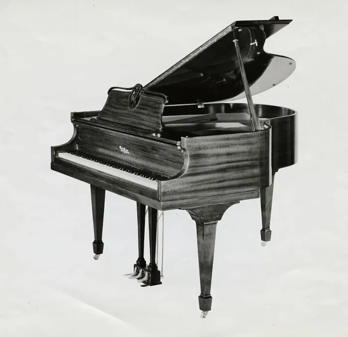 Framed Print : Depiction of Exquisite Piano Framed Print : Depiction of Exquisite Piano