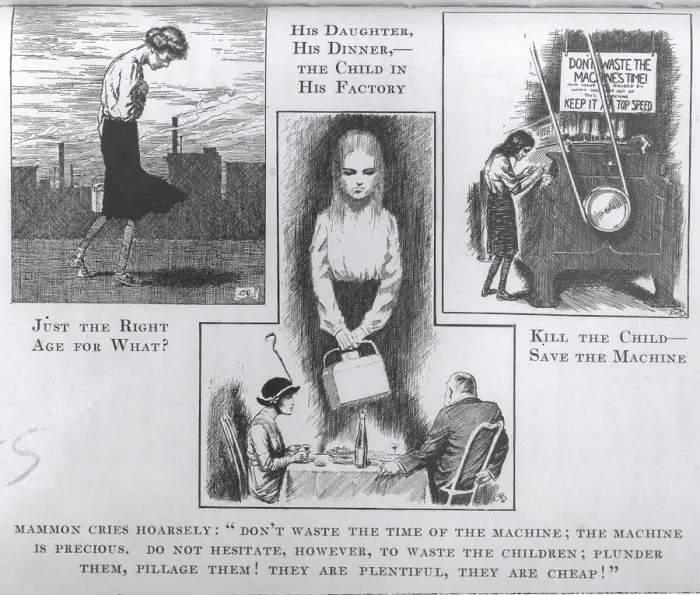 Framed Print : Depictions of Abusive Nature of Child Labor Versus Love of Mammon Framed Print : Depictions of Abusive Nature of Child Labor Versus Love of Mammon