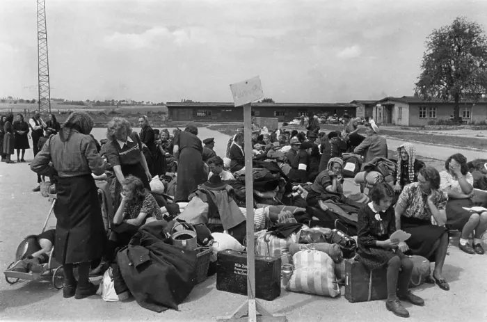 Framed Print : Deported Germans Framed Print : Deported Germans