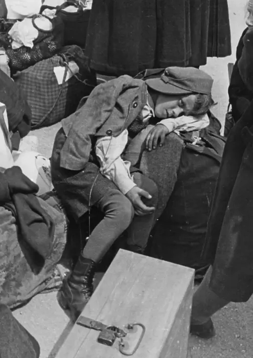 Framed Print : Deported Germans Framed Print : Deported Germans