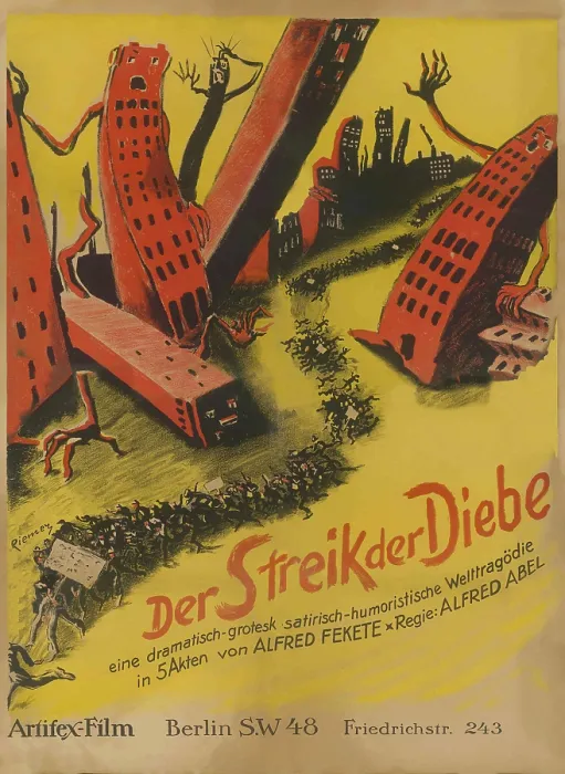 Framed Print : Der Streik Der Diebe