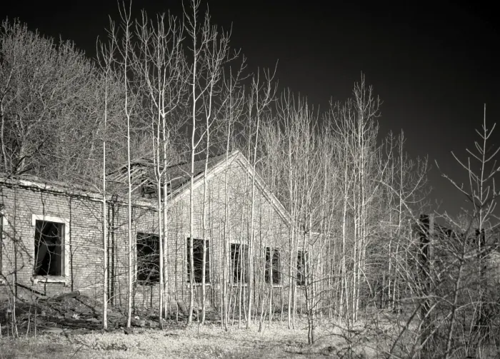 Framed Print : Derelict Buildings Framed Print : Derelict Buildings