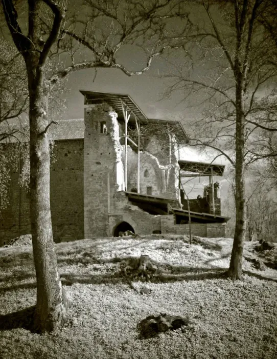 Framed Print : Derelict Buildings Framed Print : Derelict Buildings