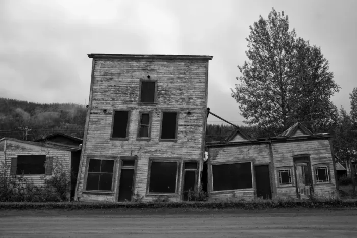 Framed Print : Derelict Buildings Framed Print : Derelict Buildings
