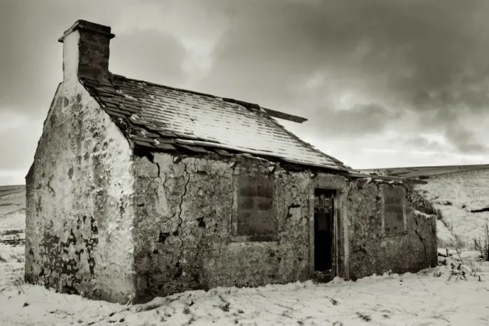 Framed Print : Derelict Buildings Framed Print : Derelict Buildings