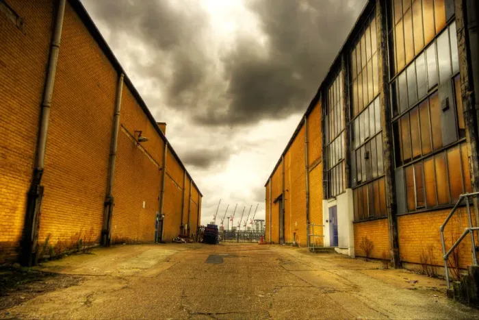 Framed Print : Derelict Buildings Framed Print : Derelict Buildings