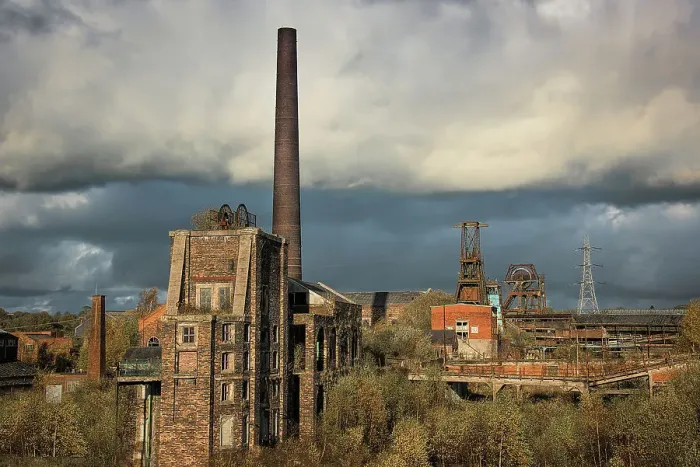 Framed Print : Derelict site of Chatterley Whitfield Framed Print : Derelict site of Chatterley Whitfield