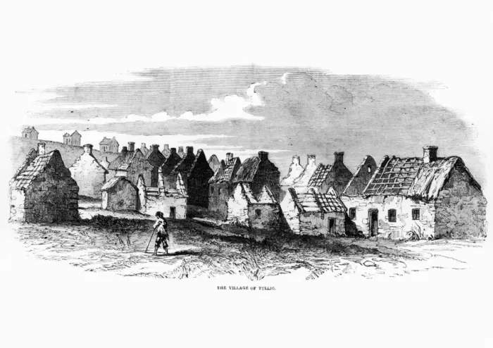Framed Print : Derelict Village Framed Print : Derelict Village