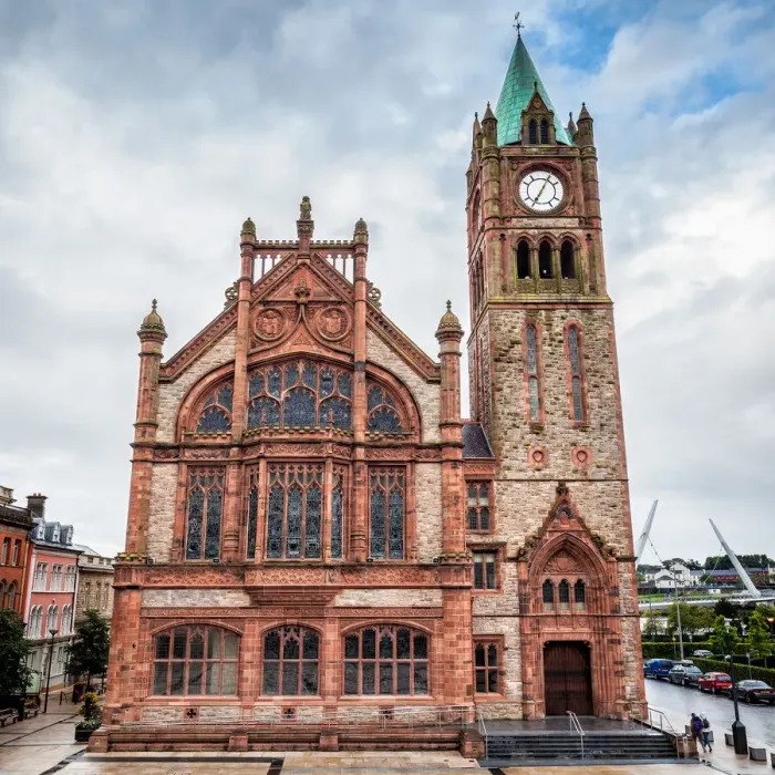 Framed Print : Derry. The Guildhall Framed Print : Derry. The Guildhall
