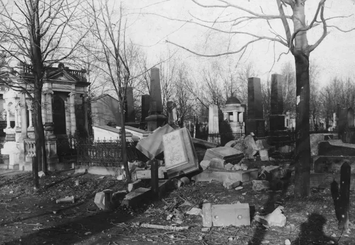 Framed Print : Desecrated Cemetery Framed Print : Desecrated Cemetery
