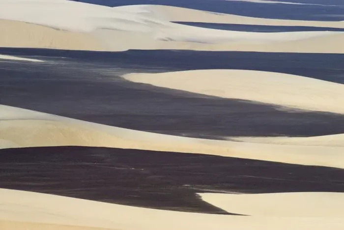 Framed Print : Desert Landscape - Aerial View Framed Print : Desert Landscape - Aerial View
