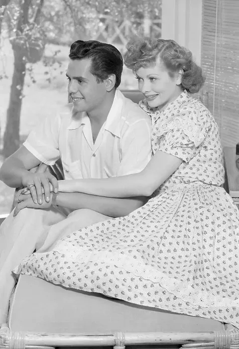 Framed Print : Desi Arnaz and Lucille Ball Holding Hands Framed Print : Desi Arnaz and Lucille Ball Holding Hands