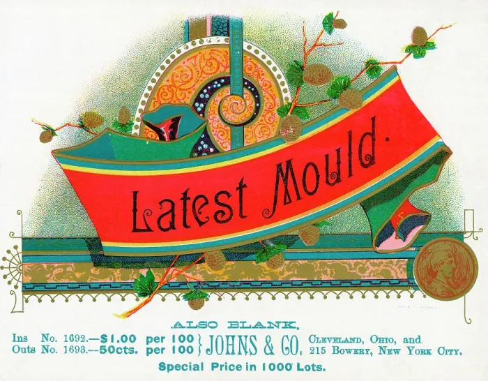 Framed Print : Design On Latest Mould Cigar Box Framed Print : Design On Latest Mould Cigar Box