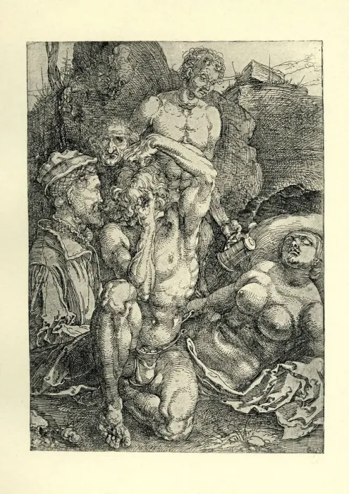 Framed Print : The Despairing One