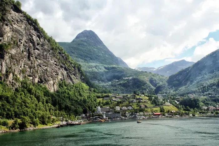 Framed Print : Destination Geiranger Framed Print : Destination Geiranger