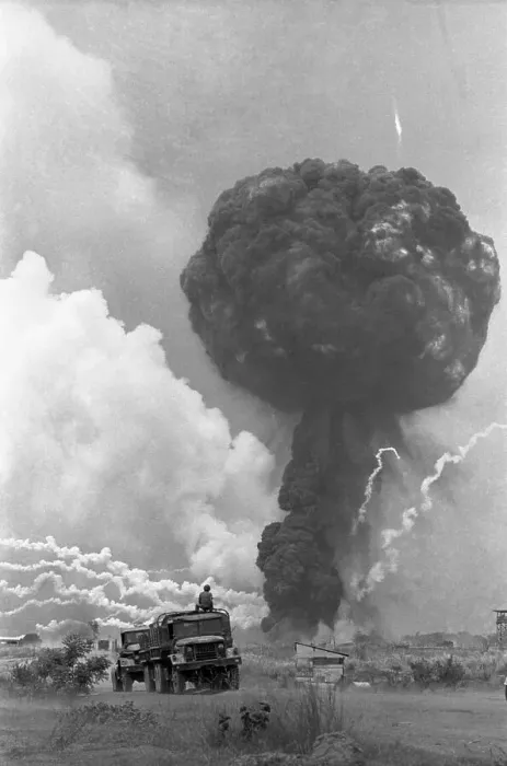 Framed Print : Destroy Ammo Dump Framed Print : Destroy Ammo Dump