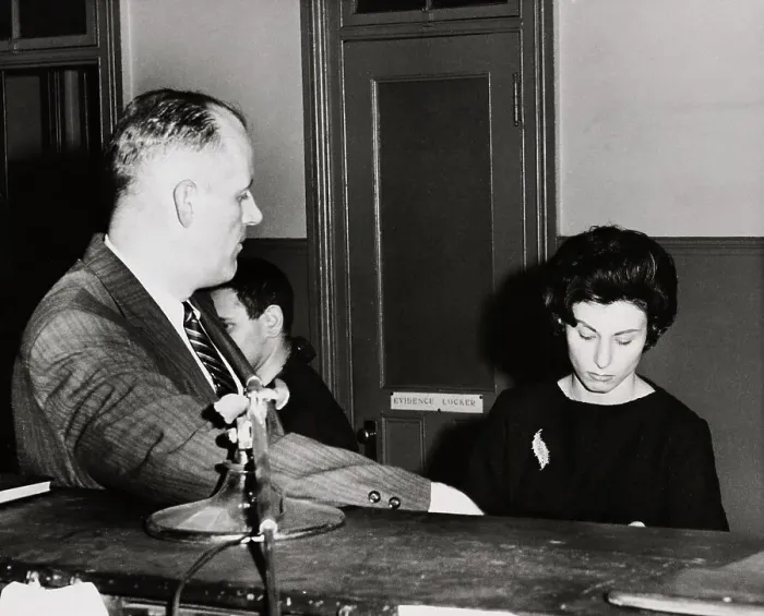 Framed Print : Detective Edward McLean And Palma Vitale Framed Print : Detective Edward McLean And Palma Vitale