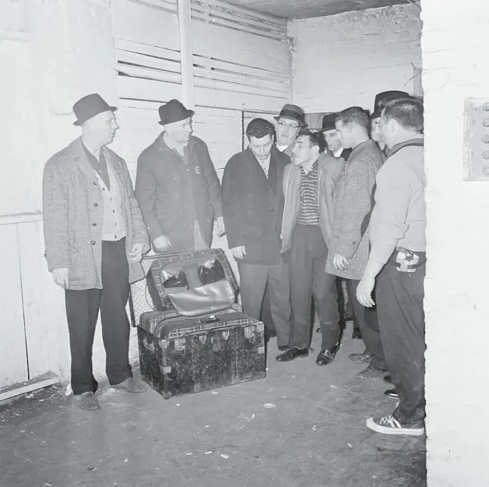 Framed Print : Detectives Arresting Anthony Fuca Framed Print : Detectives Arresting Anthony Fuca