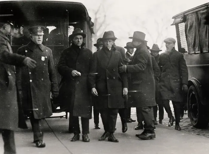Framed Print : Detention Of IWW Members Framed Print : Detention Of IWW Members