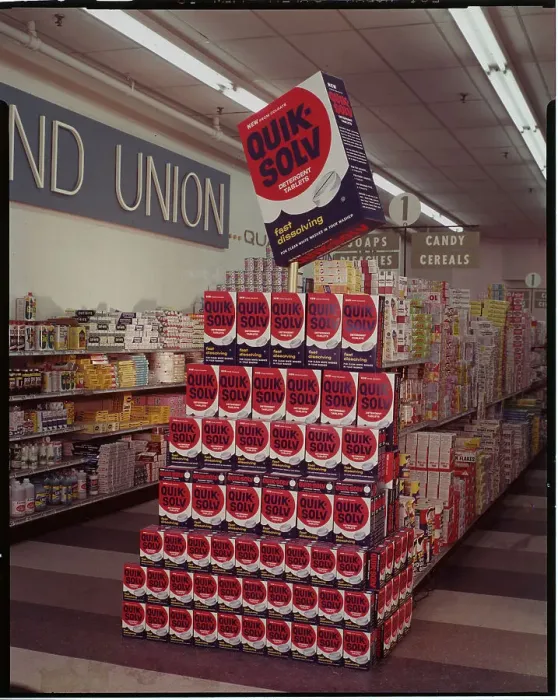 Framed Print : Detergent Stand At Grand Union Framed Print : Detergent Stand At Grand Union