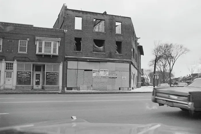 Framed Print : After The Detroit Riot Framed Print : After The Detroit Riot
