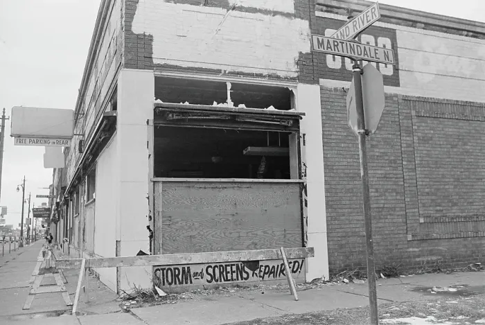 Framed Print : After The Detroit Riot Framed Print : After The Detroit Riot