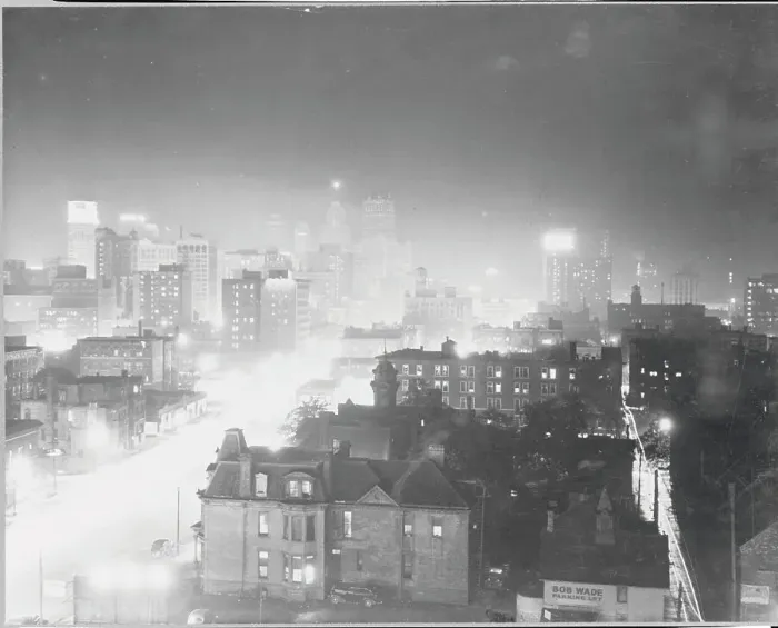 Framed Print : Detroit Skyline Framed Print : Detroit Skyline