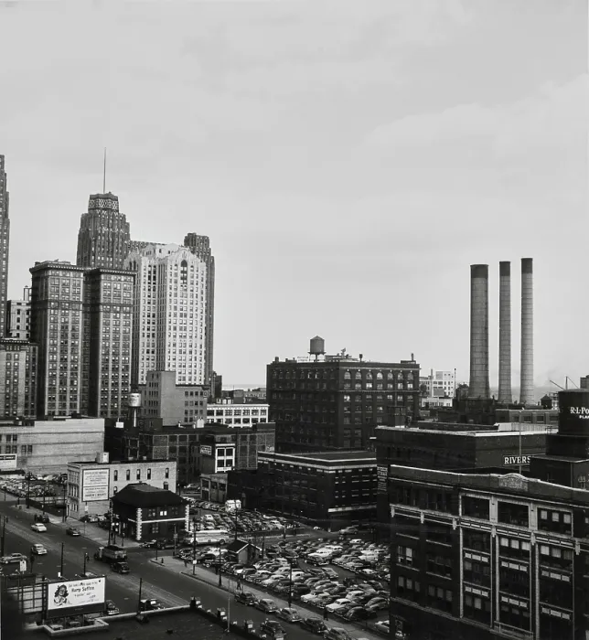 Framed Print : Detroit Skyline Framed Print : Detroit Skyline
