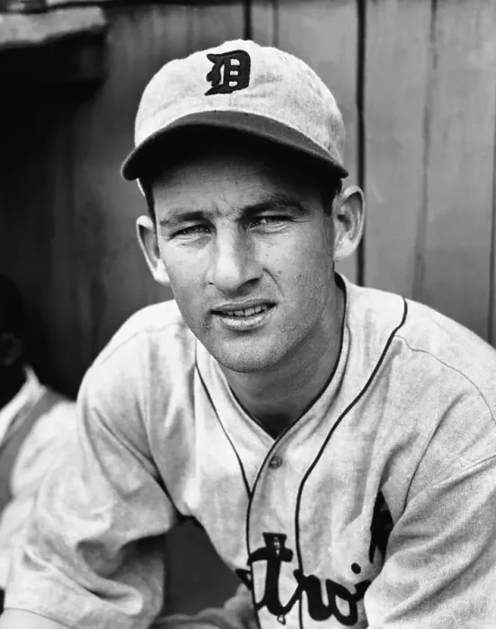 Framed Print : Detroit Tiger Baseball Player Don Ross