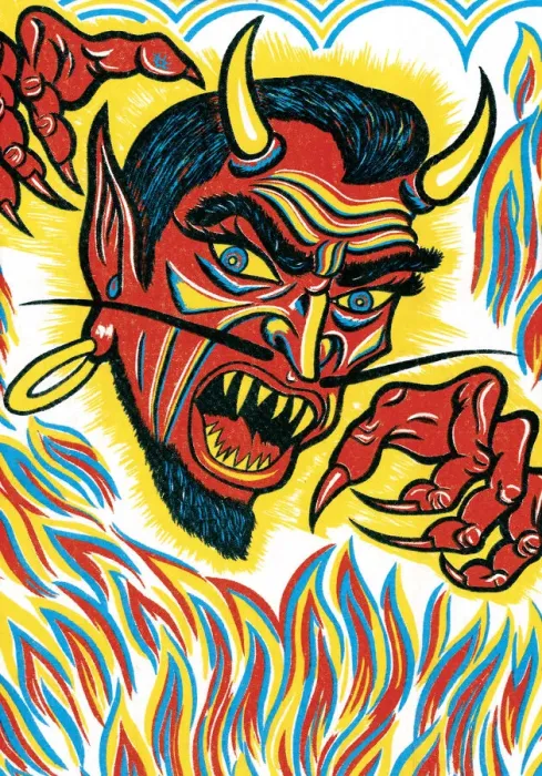 Framed Print : Devil Framed Print : Devil