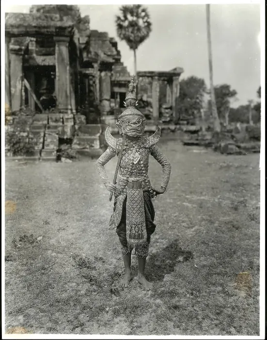 Framed Print : Devil Dancer At Angkor Wat Framed Print : Devil Dancer At Angkor Wat