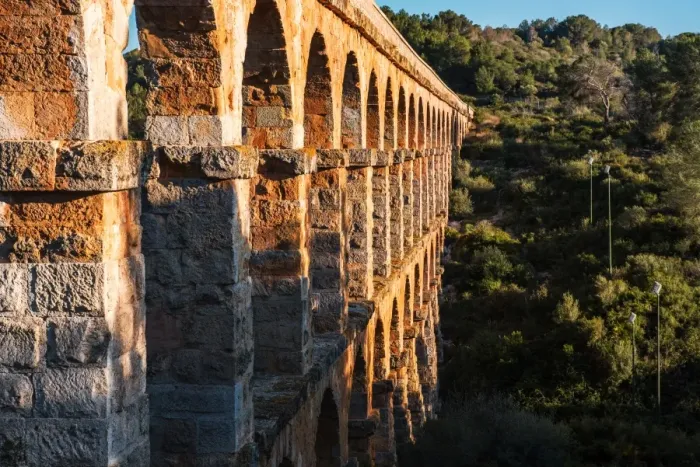 Framed Print : Devilas Bridge in Tarragona Framed Print : Devilas Bridge in Tarragona