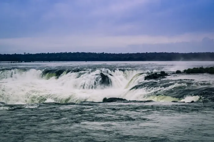 Framed Print : Devils Throat at Iguazu National Park, Argentina