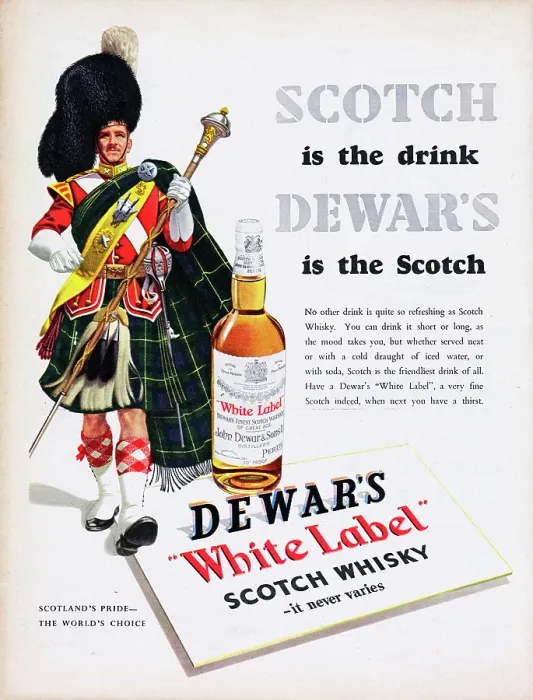 Framed Print : Dewar's Scotch Whisky Framed Print : Dewar's Scotch Whisky