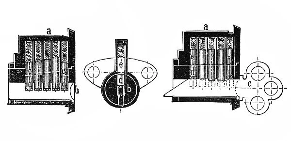 Diagram of a lock