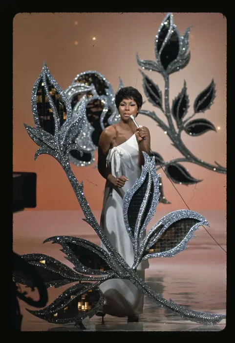Framed Print : Diahann Carroll Singing for Television Show Framed Print : Diahann Carroll Singing for Television Show