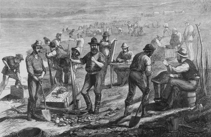 Framed Print : Diamond Mining Framed Print : Diamond Mining