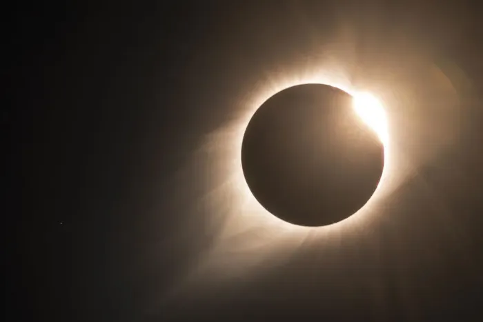 Framed Print : The Diamond Ring and the End of Totality Framed Print : The Diamond Ring and the End of Totality