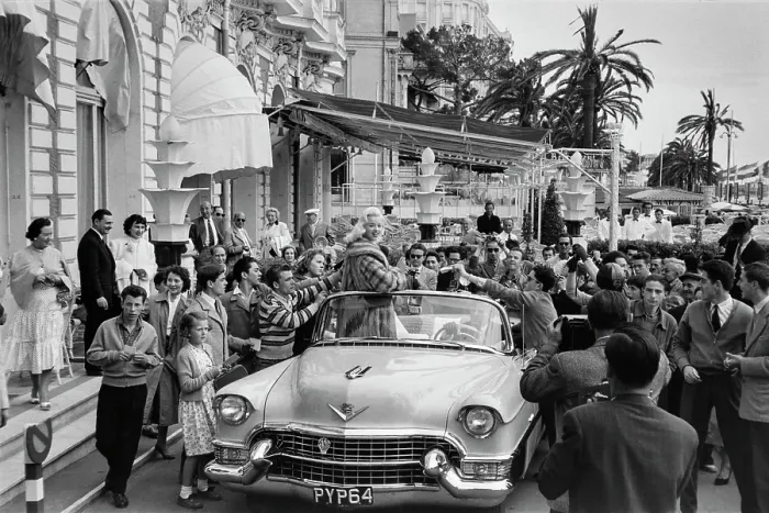 Framed Print : Diana Dors In Cannes Framed Print : Diana Dors In Cannes