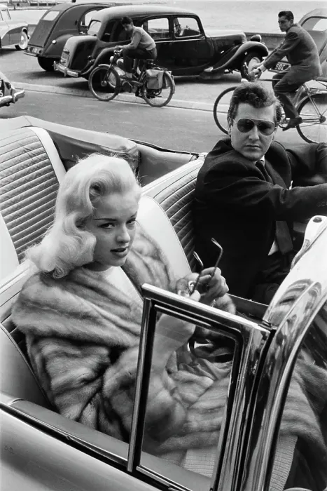 Framed Print : Diana Dors In Cannes