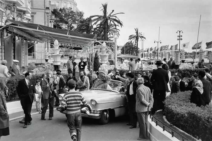 Framed Print : Diana Dors At The Carlton Cannes Hotel