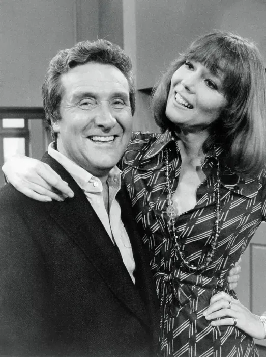 Framed Print : Diana Rigg with Patrick Macnee Framed Print : Diana Rigg with Patrick Macnee