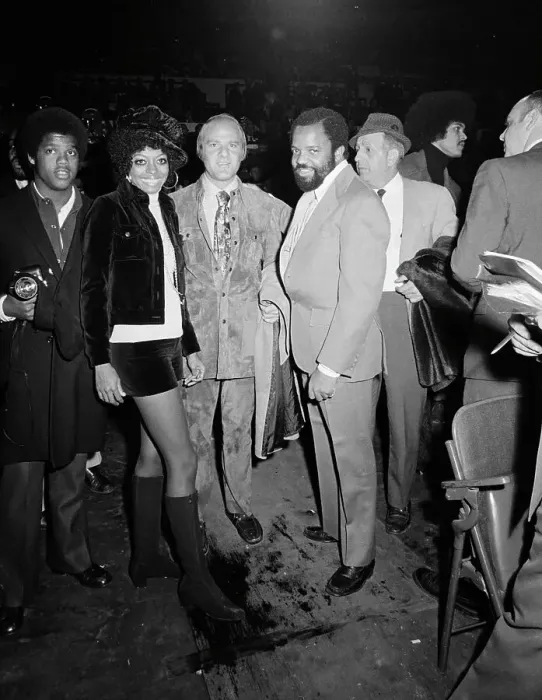 Framed Print : Diana Ross With Berry Gordy Smiling Framed Print : Diana Ross With Berry Gordy Smiling