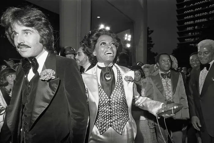 Framed Print : Diana Ross and Robert Ellis Arriving at the Academy Awards Framed Print : Diana Ross and Robert Ellis Arriving at the Academy Awards