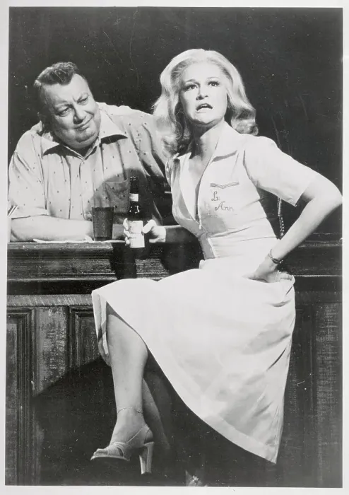 Framed Print : Diane Ladd And Man On Stage Framed Print : Diane Ladd And Man On Stage