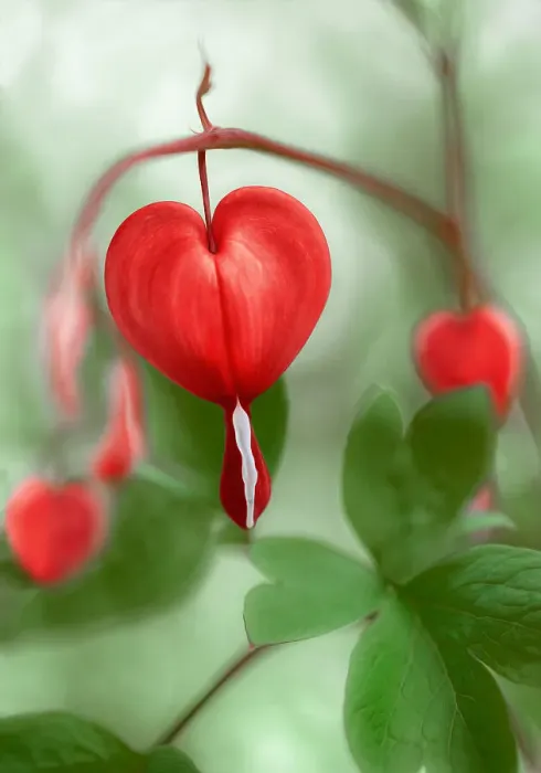 Framed Print : Dicentra spectabilis Framed Print : Dicentra spectabilis